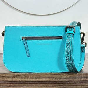 Sac à bandoulière en cuir véritable fait main, motif damier, prix usine 2026, idéal pour un usage quotidien - Product Image 6