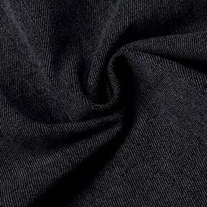 Vestes en jean courtes noires pour femmes, tendance, style vintage Y2K, imprimé patchwork, streetwear, manches tombantes, lavées - Product Image 6