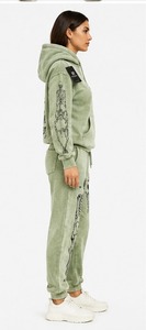 Winter Wear Solid Acid Wash Heavyweight Fleece <b>Tracksuit</b> High Quality 2 Piece Hoodie Set Custom <b>Women</b> Sweat suit Oversized - Product Image 6