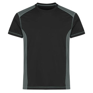 เสื้อยืดสะท้อนแสงแบบปรับแต่งได้สำหรับงานก่อสร้าง เสื้อยืดทำงานพิมพ์โลโก้ตามสั่ง - Product Image 4