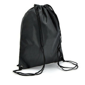 Washable Factory Made <b>Drawstring</b> Bag Waterproof Sports Gym Shoe Bags with 3 Pockets PE Swim Dance Sack <b>Backpack</b> Mobile Pocket - Product Image 5