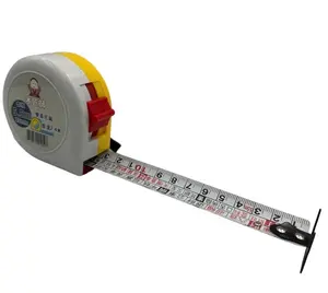 Kualitas utama nilon pita pengukur tahan air alat tangan pita pengukur dapat ditarik untuk dijual