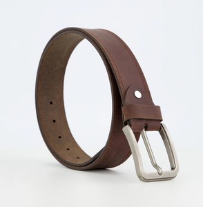 Ceintures de luxe formelles personnalisées de haute qualité pour hommes en cuir véritable avec boucle ardillon en alliage, logo OEM personnalisé, couleur sur mesure - Product Image 1