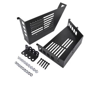 Organisateur de voiture pour Jeep Wrangler JK 07-18 2/4 portes 3.6L 3.8L, boîte de rangement pour porte avant avec poches latérales - Product Image 6