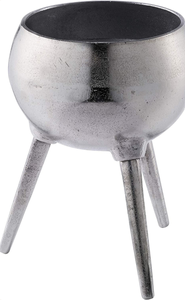 Classic Shiny Finished Trending Design Metal Planter Balcony Garden Plant Superior Quality Metal Planter - Product Image 3