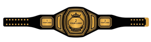 Ceinture de championnat de lutte personnalisée noire avec espace pour logo, équipement sportif en métal, ceinture de lutte personnalisée - Product Image 5