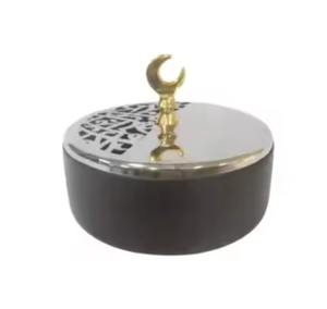 Casserole de luxe en métal avec couvercle et support, bol de service isotherme haut de gamme, récipient chauffe-plats pour buffet - Product Image 6