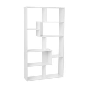 Libreria Moderna a 8 Cubi Bianca Autoportante per Soggiorno - Product Image 2