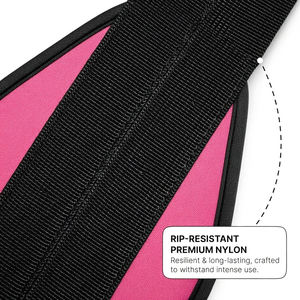 Sangles abdominales réglables en néoprène personnalisées, légères, pour la musculation, la remise en forme et l'entraînement de la force du tronc - Product Image 3