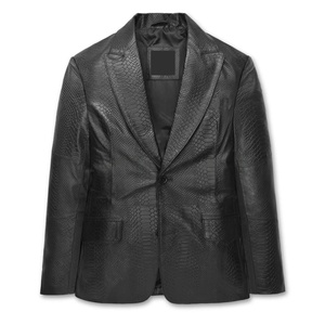 New Fashion Leather Jackets Full Sleeves Custom logo Design In Wholesale Price Leather Jackets For Men's - Product Image 1
