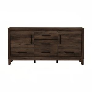 Modern 1.6M <b>Sideboard</b> Malaysian Oak Wooden <b>Storage</b> Cabinet Drawer <b>Sideboard</b> for Apartment and Hotel - Product Image 3