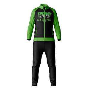 Customized <b>Design</b> And Logo Men Sublimation Tracksuit For Sale OEM Customized Men Sublimation Tracksuits - Product Image 2