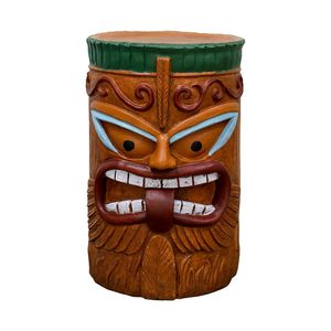 Estatua Tiki Grande para Uso en Interiores y Exteriores, para Decoración de Piscina, Jardín, Dormitorio o Bar Tiki, Mesa Auxiliar o Mesita de Noche Resistente - Product Image 1