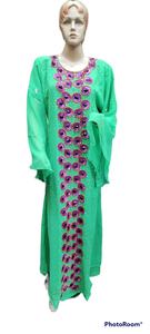 Caftán Marroquí, Hermoso Caftán de Colores, Caftán Tradicional Musulmán, Trabajo Hecho a Mano con Cuentas de Piedra, Nuevo Diseño Marroquí 2026 - Product Image 2