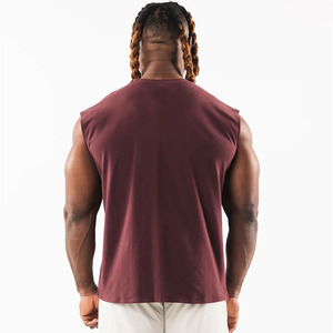 Débardeurs de sport pour hommes en polyester respirant et écologique, impression personnalisée, séchage rapide, style sportif, débardeur pour hommes en solde - Product Image 3