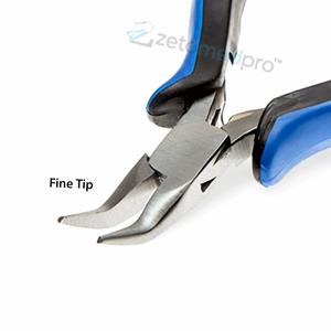 Alicates de Punta Curva de Alta Calidad, Acero Inoxidable de Alta Gama, Herramienta Manual de Precisión para Trabajos Profesionales de Joyería - Product Image 2