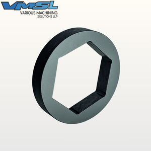 Anneau d'espacement pour broyeur industriel en acier allié trempé et rectifié avec précision pour l'assemblage de coupeurs à double arbre - Product Image 3