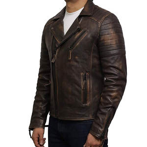 Veste en cuir pour homme à prix de gros, modèle 2026, tendance, imperméable, respirante, style urbain, confortable pour l'hiver, dernière collection - Product Image 3