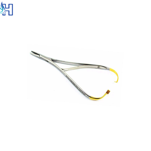 Porte-aiguille Mathieu, porte-aiguille chirurgical avec mors fins dentelés pour une manipulation précise des aiguilles à suture - Product Image 3