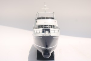 SELENE 60 <b>YACHT</b> Handmade Painted Wooden American Modern <b>Yacht</b> Model Customized for Business Gift or Collection - Product Image 5