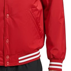 High Quality <b>Leather</b> Sleeves Varsity <b>Jacket</b> with Custom Logo Windproof <b>Jacket</b> for Men with OEM Service - Product Image 4