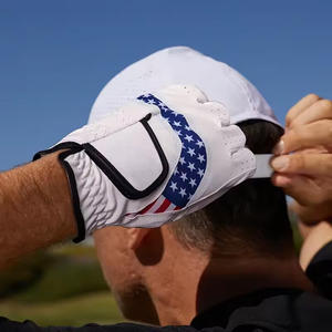 Guantes de golf con embalaje minorista, de malla sintética transpirable, ajuste ergonómico para tiendas de artículos deportivos en EE. UU. - Product Image 2