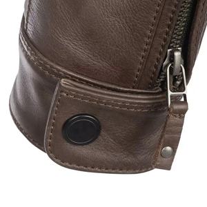 Veste de moto unisexe en cuir véritable Toutes saisons Custom Corrdura Waterproof Windproof High Quality Design for Winter Riding - Product Image 4