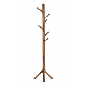 Porte-manteau sur pied en bois de manguier |   Cintre en bois artisanal |   Vente en gros en Inde - Product Image 1