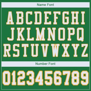 Camiseta de fútbol americano personalizada con malla, nombre del equipo y número cosidos, uniforme de juego auténtico para hombres y jóvenes - Product Image 6