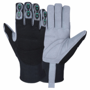 Gants de travail Amara en cuir synthétique renforcé haute résistance, protection anti-coupure pour la construction, la mécanique et l'hiver - Product Image 4