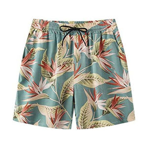 Servicio OEM, Pantalones Cortos de Baño para Hombre, con Estampado por Transferencia Térmica, Tela Oxford Transpirable, Cierre con Cordón, Cintura Media, Pantalones de Surf, Shorts de Playa - Product Image 1