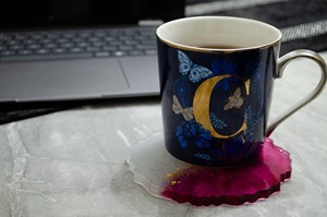 Handmade High Quality Classic Square Eco-Friendly Resin <b>Coasters</b> <b>for</b> <b>Drinks</b> by HWC - Product Image 4