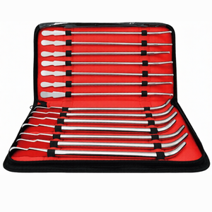 Juego de 14 Dilatadores Vaginales Van Buren, Kit de Instrumentos Quirúrgicos para Obstetricia, Ginecología y Urología, Acero Inoxidable de Grado Alemán, Reutilizables, Manuales - Product Image 1
