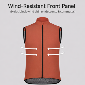 Professional <b>Cycling</b> Vest <b>Men</b> Ultralight Windproof Sleeveless Bicycle <b>Jacket</b> Outdoor Riding Clothing - Product Image 6