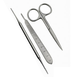 Ensemble de coupe-ongles en acier inoxydable luxueux pour podiatre, chirurgien des pieds, instruments de podologie professionnels durables - Product Image 3