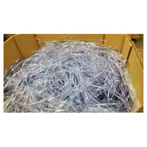 Déchets de tuyaux médicaux en PVC utilisés à l'hôpital, nettoyés et triés, tubes flexibles, matière plastique recyclable - Product Image 3