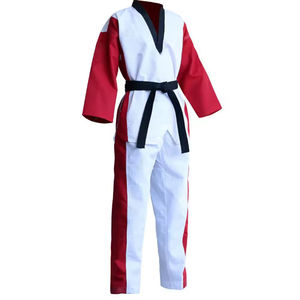 Nouvelle conception, uniforme de Taekwondo pour hommes le plus vendu, vente en gros avec logo personnalisé, Kimono de Jiu Jitsu, uniforme de Taekwondo - Product Image 6