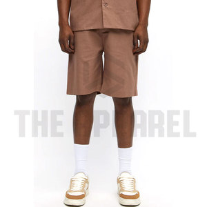 Nouvelle Collection – Ensemble Décontracté Homme Été : T-shirt Manches Courtes Tricoté Respirant et Short Uni avec Logo Personnalisable – Vente Flash - Product Image 2