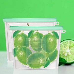 Bolsa para Alimentos, Bolsa para Almacenar Almuerzos, Bolsas Herméticas con Cierre, Aptas para Lavavajillas, para Marinar Carnes, Sándwiches, Bocadillos, Cereales, Frutas - Product Image 4