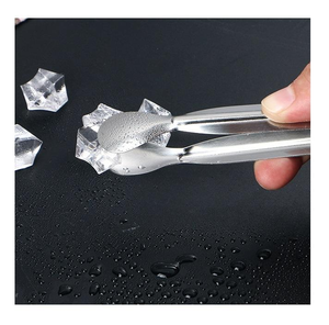 Pince de service en acier inoxydable, ustensile de cuisine en métal pour apéritifs, thé, café, desserts et glaces - Product Image 5
