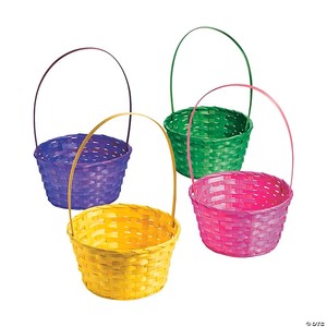 Panier cadeau en bambou naturel le plus vendu avec poignée, organisateur de rangement tissé à la main pour fruits, emballage cadeau, décoration intérieure - Product Image 2