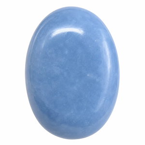 Pierre de palmier en cristal bleu naturel, pierre d'inquiétude en Angelite, cadeau, vente en gros, fournisseur de cristaux en vrac, pierre précieuse sculptée, art populaire - Product Image 3