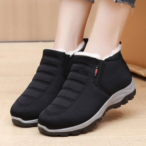 Scarponi da neve invernali caldi piedi giornalieri da donna Design-TT04 imbottiti - Product Image 1