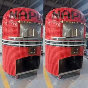 Horno de <span class=keywords><strong>Pizza</strong></span> Comercial a Gas, Horno de <span class=keywords><strong>Pizza</strong></span> Giratorio Automático - Product Image 6