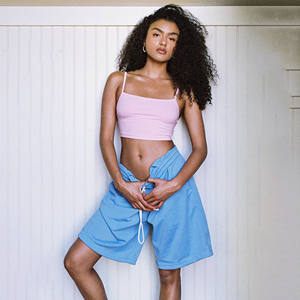 Pantalones Cortos de Baloncesto Unisex Personalizados de Doble Capa para Mujer, con Estampado por Transferencia Térmica, Deportivos, Transpirables, de Malla, para Verano - Product Image 5