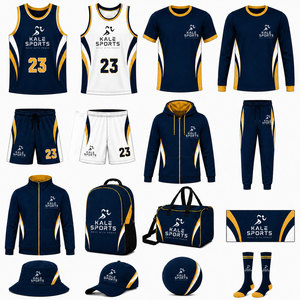 Maillot de basketball par sublimation à prix d'usine, 100 % polyester, séchage rapide, évacuation de l'humidité, kit complet - Product Image 1