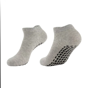 Calcetines Deportivos Personalizados al por Mayor para Mujer, Antideslizantes, para Yoga y Baloncesto, 100% Algodón, Tejidos, con Logotipo en la Parte Inferior, para Invierno - Product Image 1