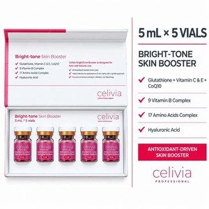 Suero SKIN BOOSTER CELIVIA BRIGHT TONE 5 mL, mejora la luminosidad de la piel, mejora la textura de la piel, hidratante, celivia - Product Image 2