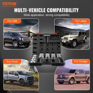 Kit de bagues en acier 28 pièces, manchon de traction et de pression pour un retrait et une installation pratiques des roulements - Product Image 2