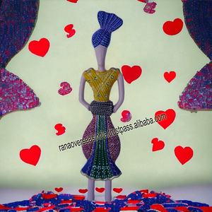 Tradition Aluminium Tribal Rajasthani Musicien Sculpture Murale Musicien Statue Pour Restaurant Maison Café Hôtel - Product Image 4